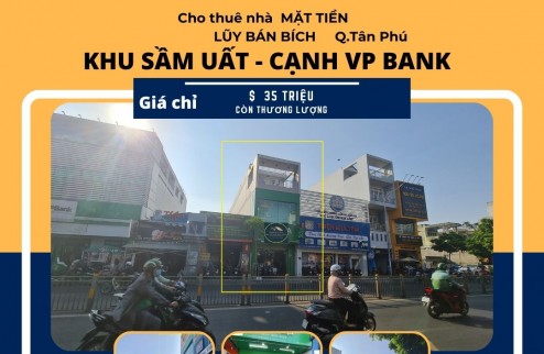 Cho thuê nhà Mặt tiền Nguyễn Cửu Đàm 100m2, 3 Lầu, 20 triệu